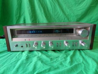 Vintage Pioneer Sx - 3600 Silver Face Wood Stereo Receiver Not