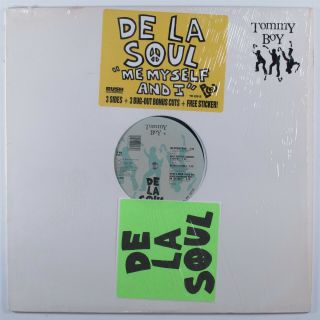 De La Soul Me Myself And I Tommy Boy Tb - 926 12 " Vg,  W/ Sticker