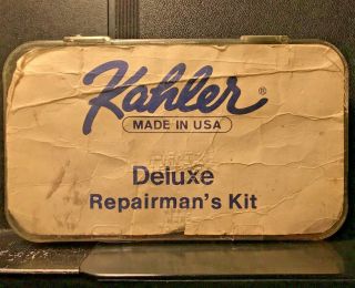 1980s Vintage Kahler Repair Center Parts Kit Tremolo Bridge Saddles Service Xtra