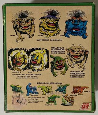 BOGLINS Klang Puppet W/ Box VINTAGE 80 ' S Mattel Toy 1987 3