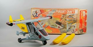 Vintage 1976 Gi Joe Adventure Team Avenger Pursuit Craft W/box Complete