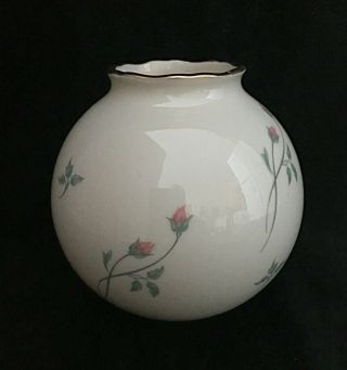 Lenox China Rose Manor Globe Vase