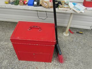Vintage Handmade Tackle Box / Cooler And Can Be Use As A Seat Also Please Look