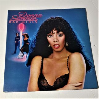 Donna Summer ‎– Bad Girls: Casablanca 1979 Vinyl 2x Lp Gatefold Keel Pressing
