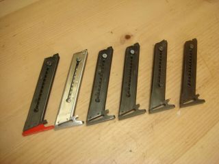 High Standard 10 Round Capacity Magazines Vintage Models - 6 Mags