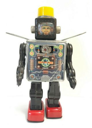 Horikawa Fighting Space Man Robot 11 " Bo Vintage Read