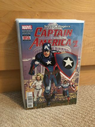 Captain America Steve Rogers 1 - 19 Ncbd Nick Spencer Hail Hydra