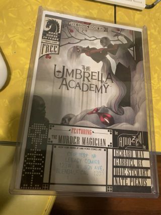 Umbrella Academy Comic Book Day (fcbd) 1 Vf/nm Variant Cgc Worthy First