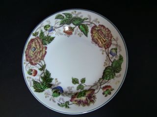 Wedgwood Of Etruria & Barlaston England Rust " Surrey " 5 Bread And Butter Plates