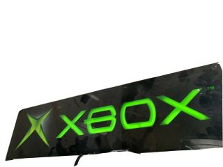 Vintage Official Xbox Neon Sign Pull Light - Store Display Mancave