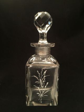 Mary Gregory Glass Perfume Bottle 2