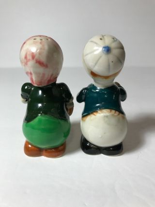 Vintage Duck Couple Salt And Pepper Shakers Japan Anthropomorphic 2