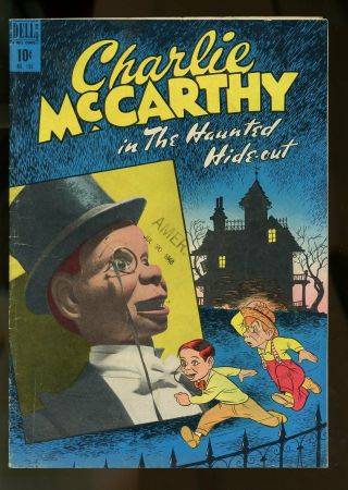 Four Color 196 Very Good,  4.  5 Charlie Mccarthy 1948 Dell Comics