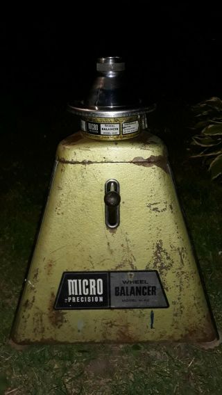 Vintage Micro Precision Wheel Balancer Model M - 60