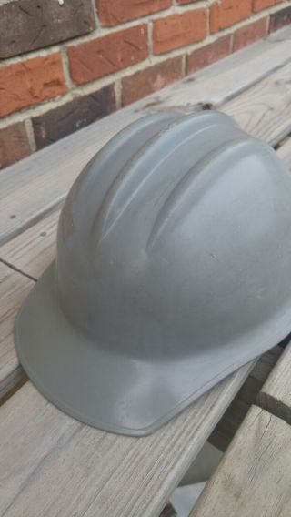 Vintage E.  D.  Bullard Hard Boiled Aluminum Hard Hat Helmet with Liner 3