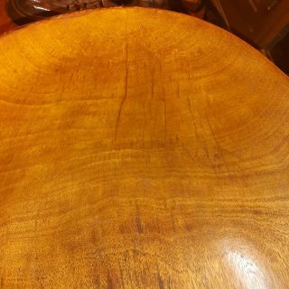 Large Hand Made Walnut Burl Wooden Bowl Color 2