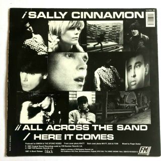 THE STONE ROSES ‎– Sally Cinnamon 1989 12 