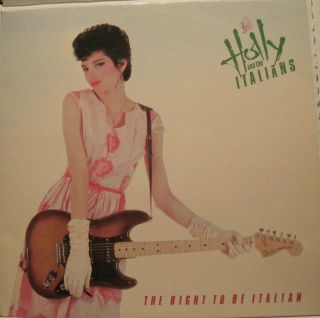 Holly,  The Italians - The Right To Be Italian - Lp - Uk - Pop Punk - Oop Rare L@@k