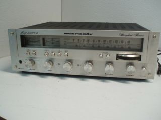 Vintage Marantz 2226b Stereo Receiver Has Static And Dust Inside,