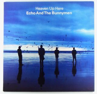 Echo & The Bunnymen Heaven Up Here Lp 1981 Canada Near