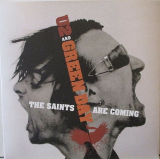 U2 & Green Day - The Saints Are Coming 7 " Single Ps 3293