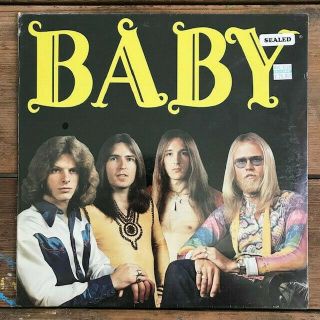 Baby S/t Lp Rare Private Press Hard Texas Rock 1974