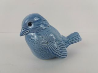 Goebel Blue Sparrow Bird Porcelain Cv 74 W Germany