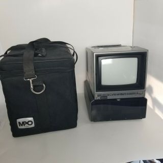 Videotronics Mpo C - 63 Tv Vcr Combo.  Vintage Fully And.