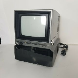 Videotronics MPO C - 63 TV VCR combo.  Vintage Fully and. 3