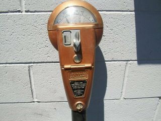 Vintage Duncan Miller Parking Meter 1 Cent / 5 Cent W/ Key