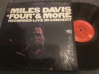 Miles Davis “four” & More Lp In Open Shrink Single Eye Columbia Jazz Nm
