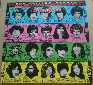 The Rolling Stones - Some Girls - Vinyl Lp 1978
