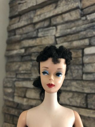 Vintage 3/4 Transitional Brunette Ponytail Barbie