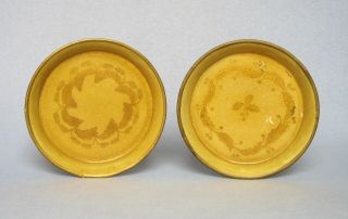 Antique French Toleware Serving Trays From The Early 1900s