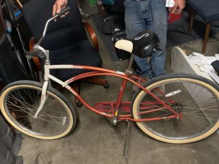 Vintage Schwinn Cruiser Ss Bike,  26 - Inch Wheels All Heart Sprocket