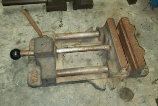 Vintage 8sv Slide Locking 8  Milling Vice For Drill Press/mill