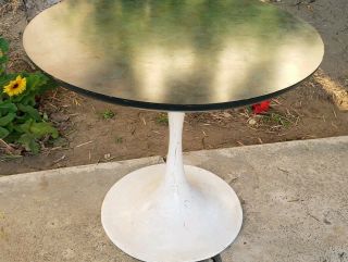 Vintage Tulip Style Side Table By Burke Knoll?