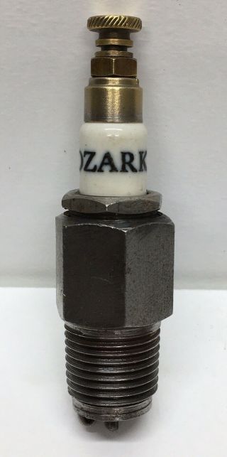 Very Rare Vintage Ozark (hudson & Thurber) Spark Plug 1/2” Minneapolis Minn
