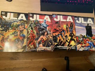 Jla The Deluxe Edition By Grant Morrison Volumes 1 - 4