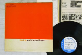 Anthony Williams Spring Blue Note Bst 84216 Us Vinyl Lp