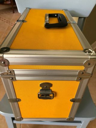 NIKON Vintage Yellow Hard Aluminum Camera Case 3