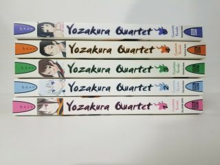 Yozakura Quartet Manga Volumes 1 - 5 Set Anime Comic 2