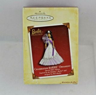Celebration Barbie Ornament Special Edition 2005 Hallmark Keepsake Bob Mackie