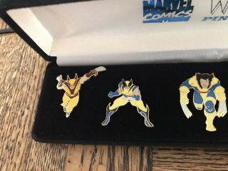 Vintage Marvel Planet Studios The Wolverine Collectible Pin Rare Authentic Set