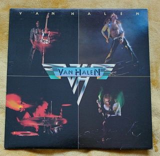 Van Halen Self Titled 1978 Uk Lp Warner Bros K56470 Burbank Labels