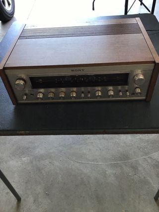 Vintage Sony Str - 7065 Fm - Am Receiver With Box And Paperwork