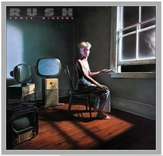 Rush - Power Windows - Uk Vinyl Lp - Vertigo - Verh31 - 1985 -