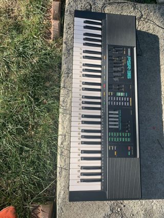 Vintage Yamaha Psr - 36 Midi Fm 1988 Portable Synthesizer Keyboard 61 Keys