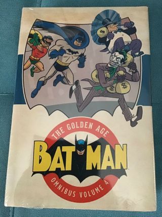Batman: The Golden Age Omnibus Vol.  4 Dc Comics.