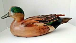 Tom Taber Ducks Unlimited 1990 - 91 Special Edition Green - Winged Wood Duck